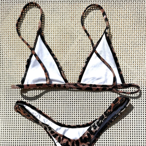 Minimale Animale Size Small Leopard Bikini Set - Picture 2 of 4